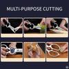 Stainless Steel Kitchen Scissors Household Kitchen Scissors Super Sharp Slightly Serrated Poultry Scissors Meat Fish Chicken5