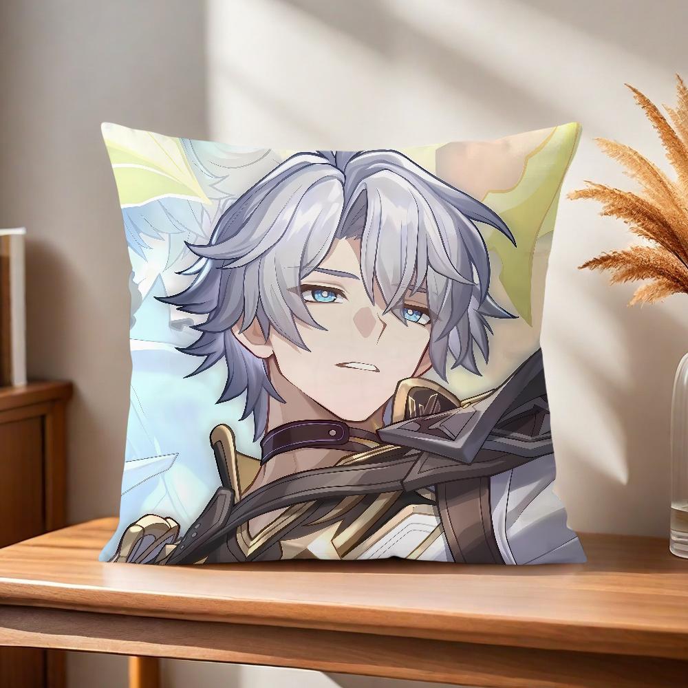 Star Phainon RailComfortable Honkai soft Pillow Case for game Sofa Living Room Home office Decor fanart Protective Covers