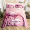 Boys Girls Horse Bedding Set Full SizeGalloping Horse Duvet Cover Western Farmhouse Comforter Cover Wild Animal Bedspread Cover