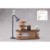 RIBOSE DLC Series Tea Time Cats Scene Nyantown Bakery Clerk and Customer Set Complete Figure Non-Scale ABS PVC Painted