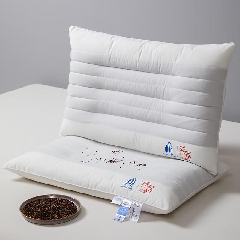 Buckwheat Neck Support Sleep Pillows (Pair)