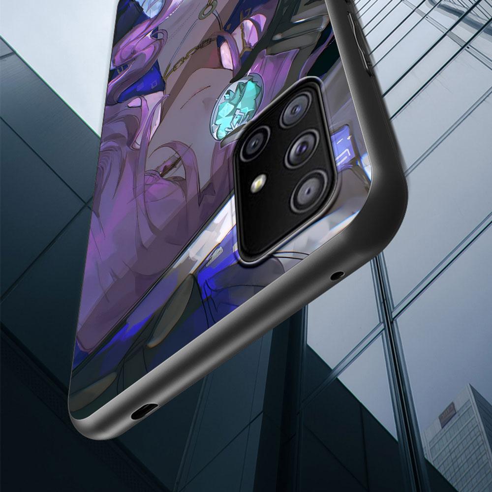 Jade Honkai Star Rail Case for Samsung Galaxy S23 S10e S10 S21 FE S22 S9 S24 Ultra S20 Plus Soft Black TPU Phone Cover Bumper