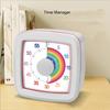 Square Student Timer Learning Reminder Alarm Clock Time Management Desktop Rainbow Countdown Portable Timer