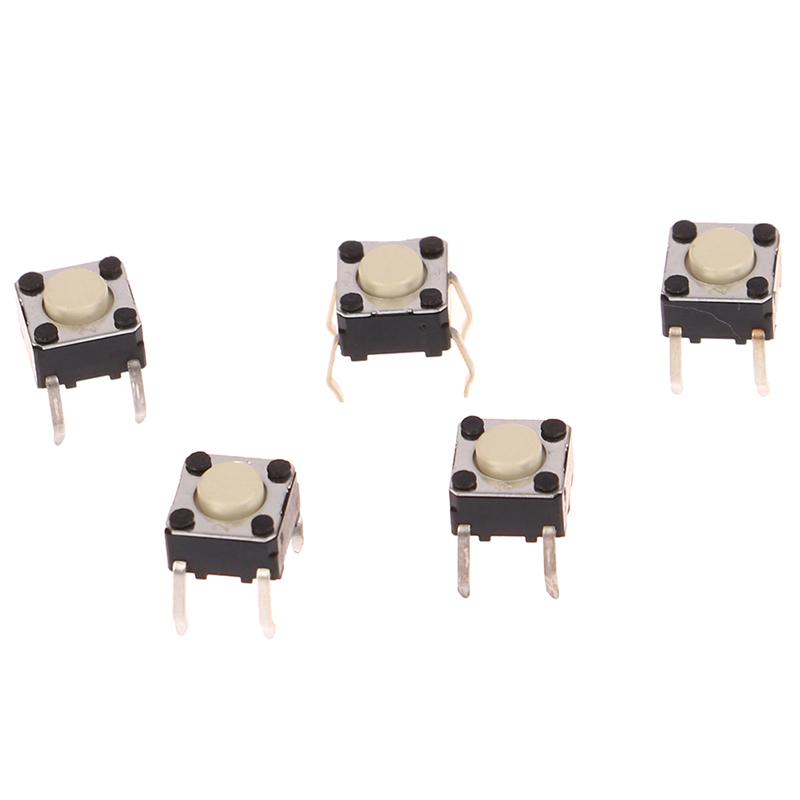 

5Pcs 6*6*4.3mm Light Touch Switch Mouse Push Button Tactile для Omron B3F