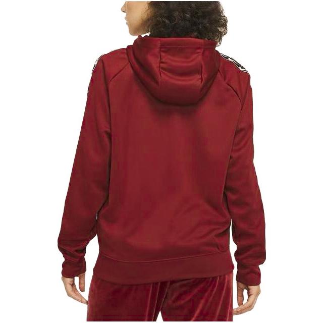 Nike Loose Casual Zip Hooded Long Sleeve Jacket Women jackets Red BV3448-677