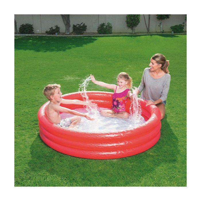Bestway Inflatable Children's Pool 3 Rings Eco Assorted Color 152x30cm +2yrs Garden 51026