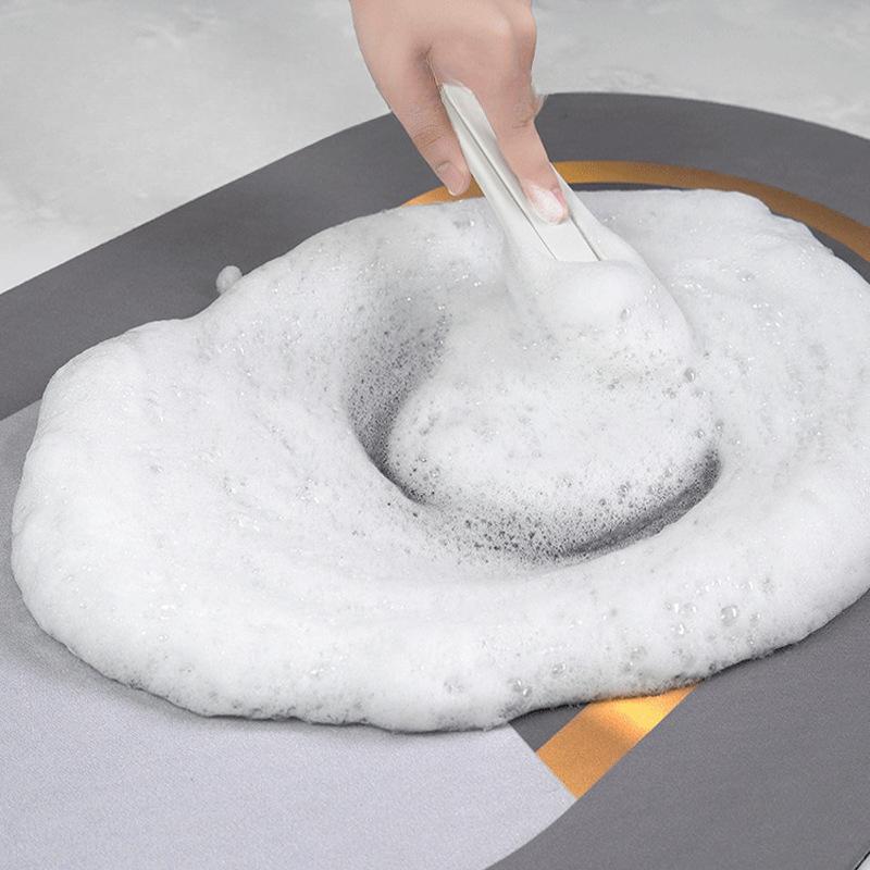 Cartoon Bathroom Floor Mats Water Absorption  Dirt Resistance  Anti Slip Diatom Mud Cushion Bathroom Entrance Door Mat