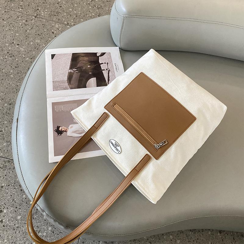 

Сумка-тоут большой вместимости, универсальная сумка-тоут, женская сумка 30*10*33cm белый