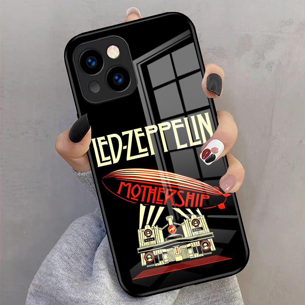 

Band Led Rock Z-ZeppelineS Phone Case For IPhone 17 Pro Max 16 15 14 Pro Max 13 11 X Xs Xr 8 7Plus Glass Cover iPhone 16