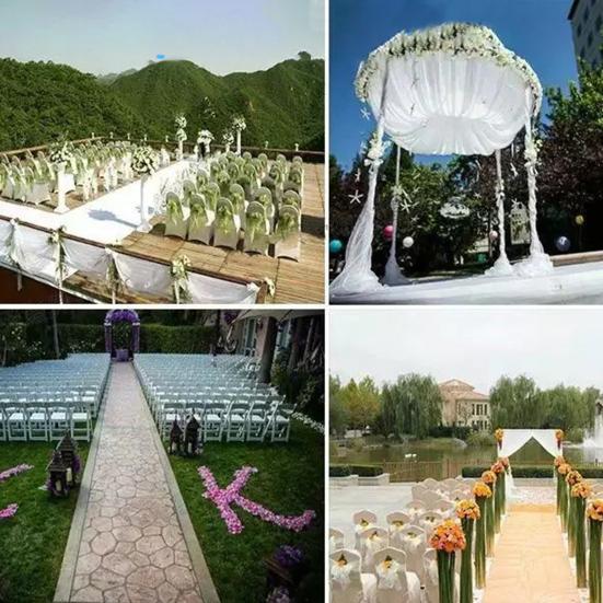 Potah na židli Poutavá elasticita Vynikající mašle na opěradle židle Sequinová stuha Párty dekorace