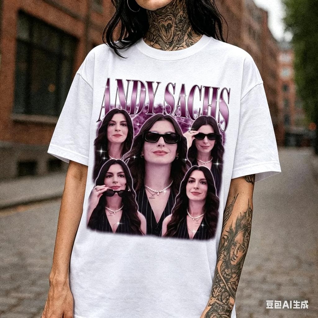 The Devil Wears Prada 2 Andy Sachs Tshirts Unisex and Women Summer Cotton Clothing Fashion Breathable Short Sleeved Tee Streetwear