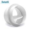Round One-Way Check Valve Kitchen Anti-Odor Backflow Preventer for Range Hood Fan Hose