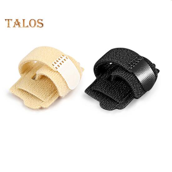 Toe Separator Bunion Corrector Big Toe Spacer Hammer Toe Straightener Fabric Lining Splint with Built-in Aluminum Plate Support for Overlapping Toes