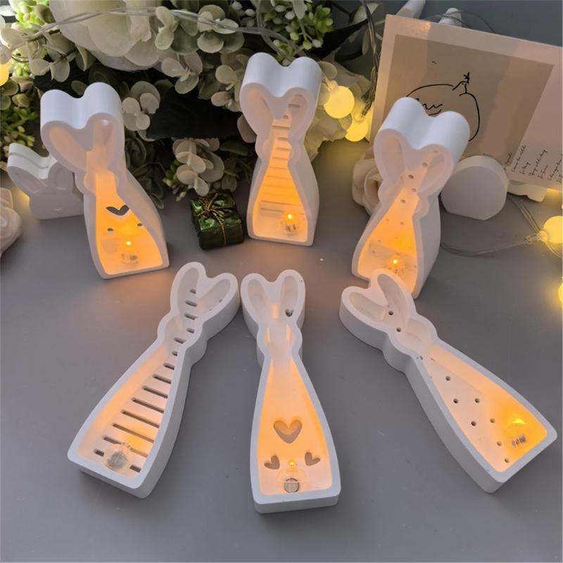 Standing Hare Silicone Candle Molds Multipurpose Silicone Mould for Making Candle Soap Chocolate Fondant Resin Casting