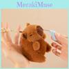 Plush Animal Cartoon Toy Capybara Rabbit Soft Filling Doll Backpack Keychain