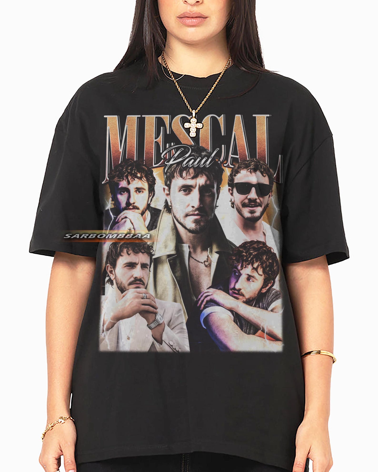 Paul Mescal Graphic Tee, Vintage Style Unisex T-Shirt 3XL