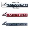 Volkswagen Tayron X 4MOTION 3D Rear Logo Badge Sticker for 4WD