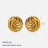 Europe United States Hot New Luxury High-End Stainless Steel Geometric Shape Earrings Multi-Style Fashion Hoop Earings