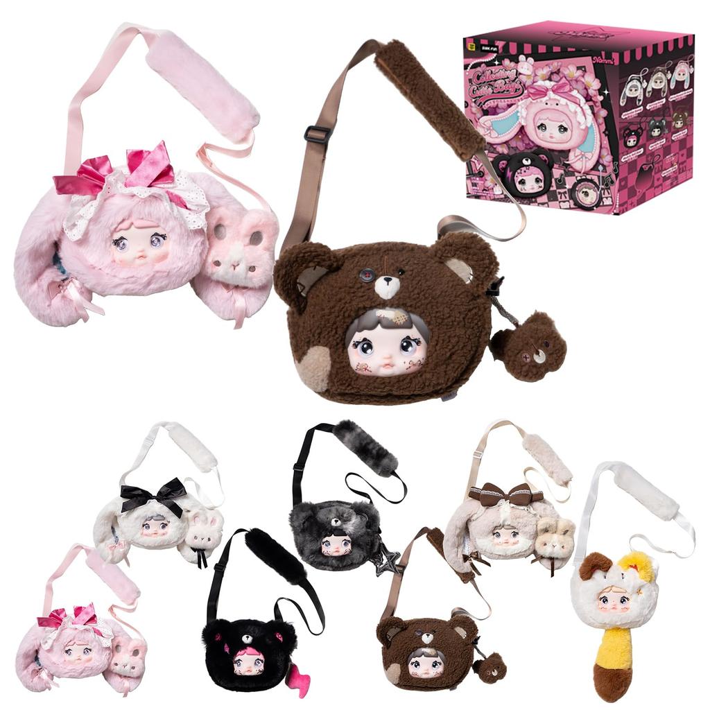 TOP TOY Nommi Storage Series Plush Pendant Gacha Gacha Blind Box Figure Plastic Model Premium Storage Plush Birthday Present Original Character