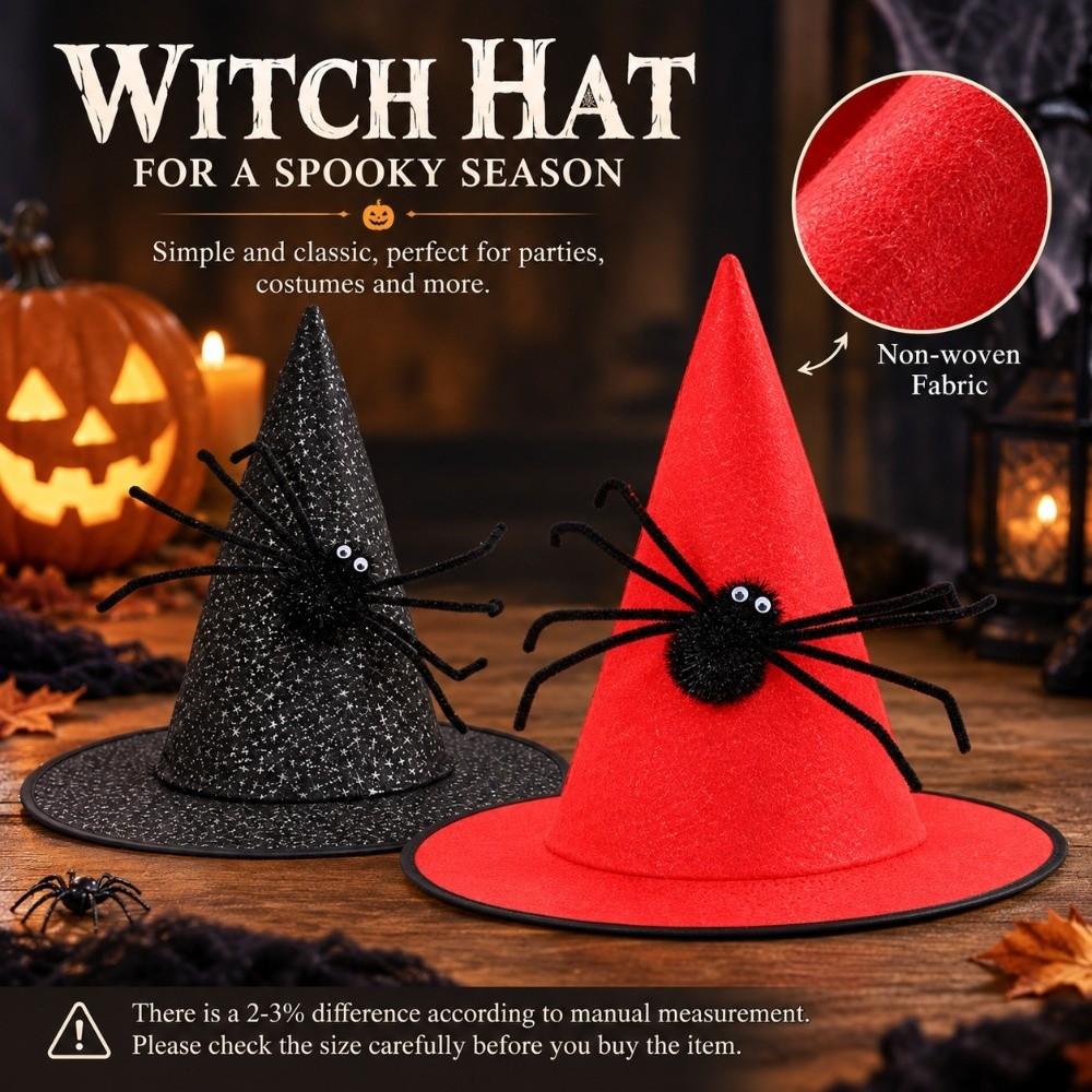 Funny Spider Hat Spider Design Wizard Hat Creative Cosplay Hat Cosplay Event Decoration Props