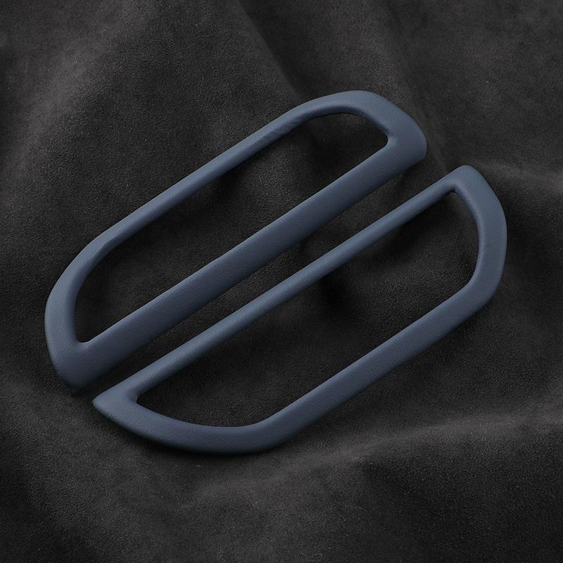 Leather Car Interior B-pillar Air Conditioning Outlet Modification Frame For Zeekr X 2023 2024 Accessories
