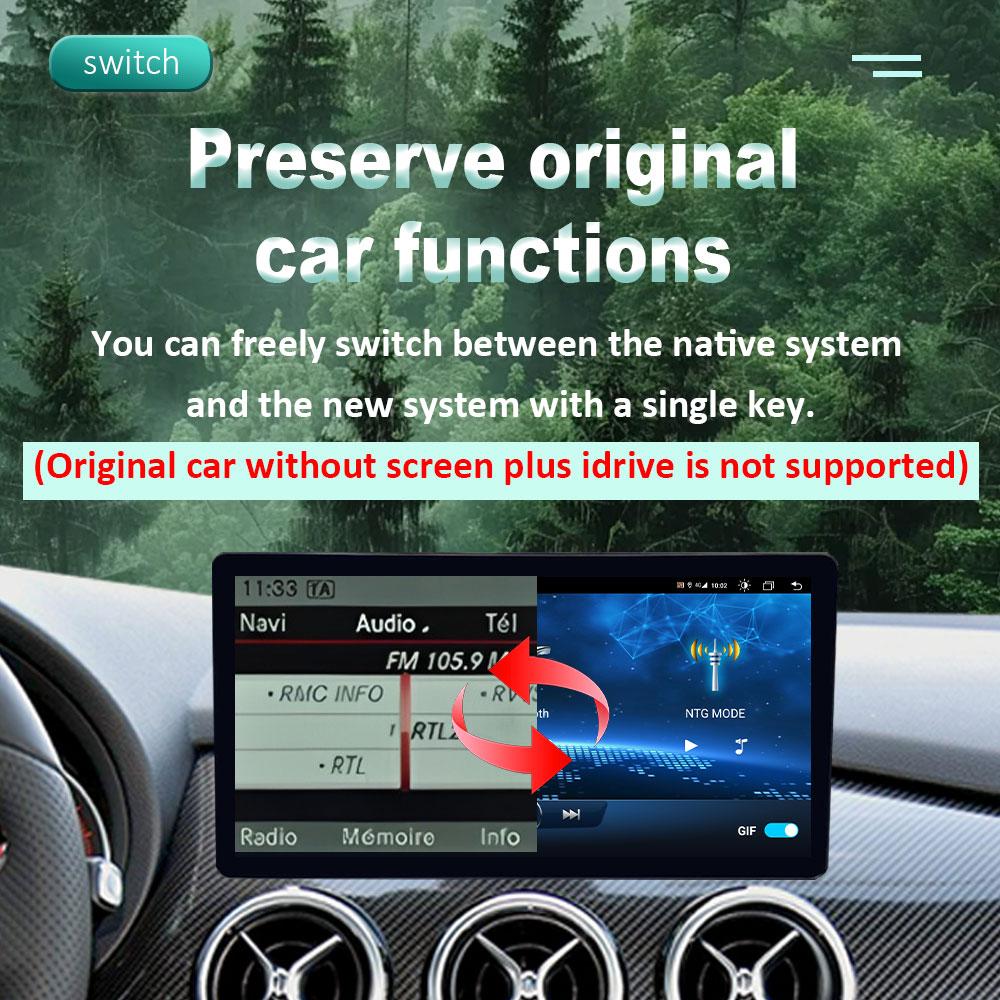 Android 15 autoradio Audio lecteur vidéo multimédia pour Benz classe A CLA GLA classe 2012 - 2018 sans fil CarPlay Navigation GPS 4G