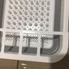 Multifunctional Foldable Drain Basket Rack for Household Tableware Storage