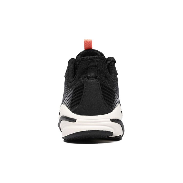 Anta Shock Absorbing Wear Resistant Low Top Running Shoes Women Sneakers Black Gray Red 122045522-2