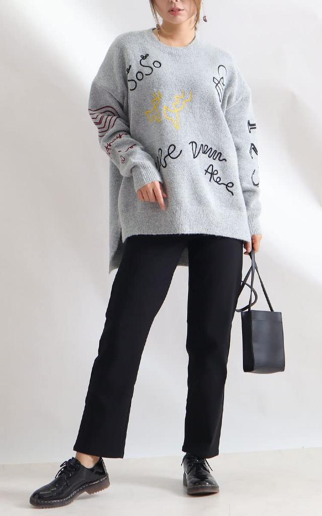 Gold Japan Plus Size Stretch Twill Straight Available in Sizes for Shorter jp381s Black Women's Pants, People, LL,