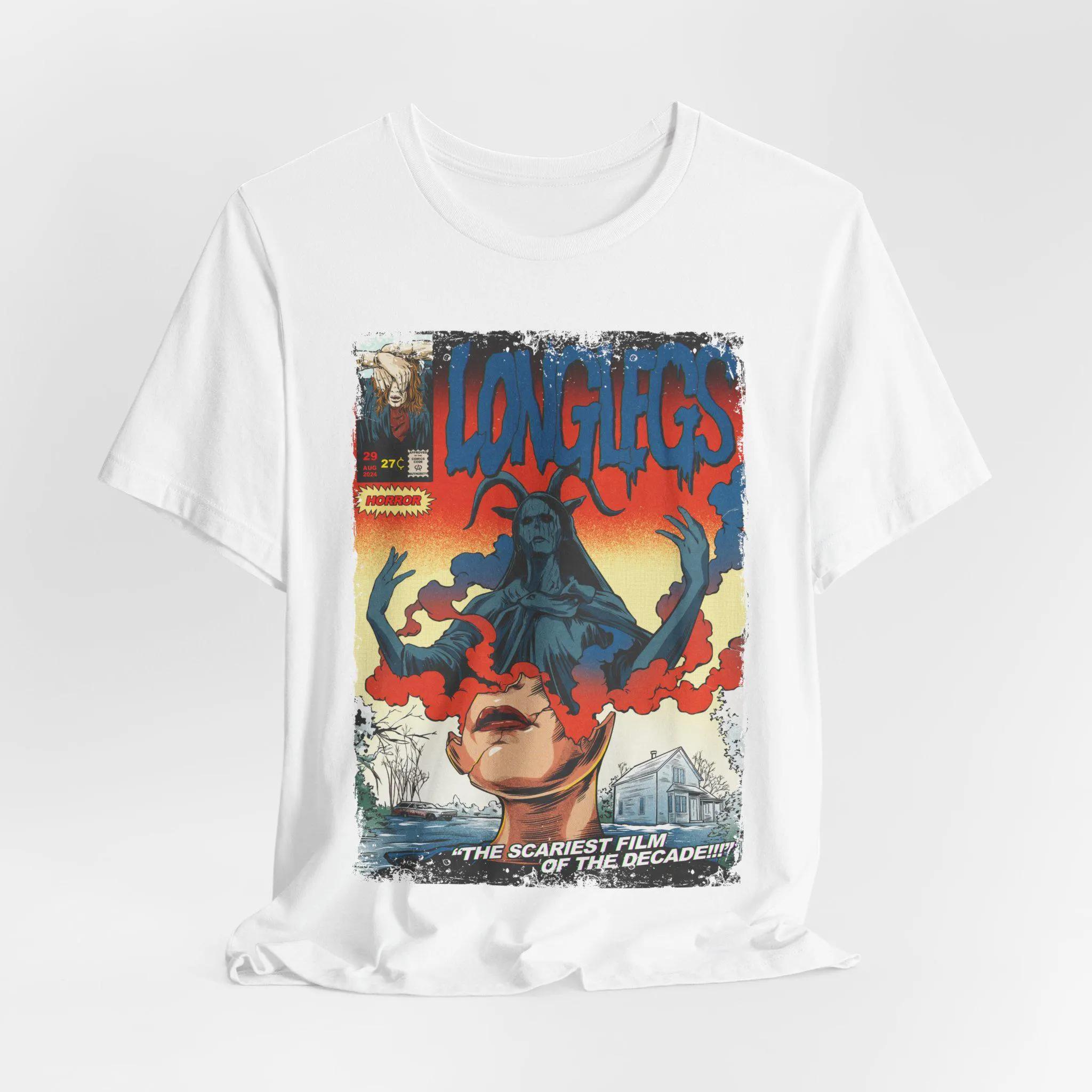 

Aesthetic Longleg Movie Tshirt Street Fashion Outfit Tshirt Printed Pattern Tshirt Horror Movie Fan Gift 4XL