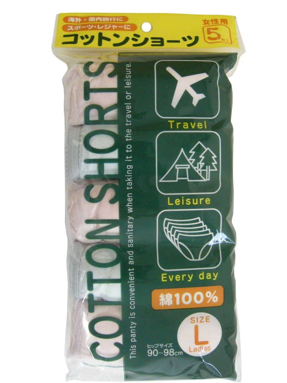 

JTB Trading Yokku Cotton Women s Panties, Large, 5-Pack