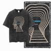 G Acid Washed Black Cotton Unisexs Streetwear COOLMIND Graphic Tshirt Big Size Cool Oneck Unisexs Tee Tshirt