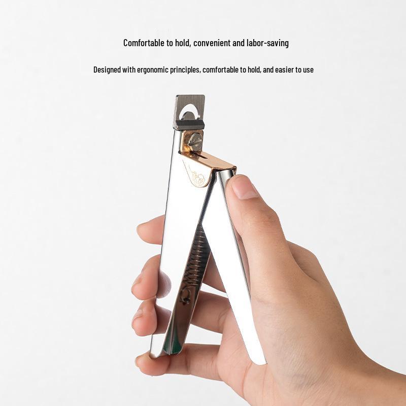 Stainless Steel U-shaped Nail Shaping Clippers for French Extensions