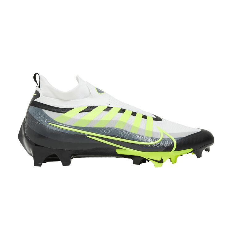 Nike Vapor Edge Elite 360 Flyknit Black White Volt Men Sneakers Dark-Smoke-Grey DQ3558-071