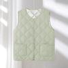 Down Cotton Vest Women's Inner Wear Autumn and Winter New Slim-fit Bottom Inner Wear Vest Medium Thin Warm Vest Vest