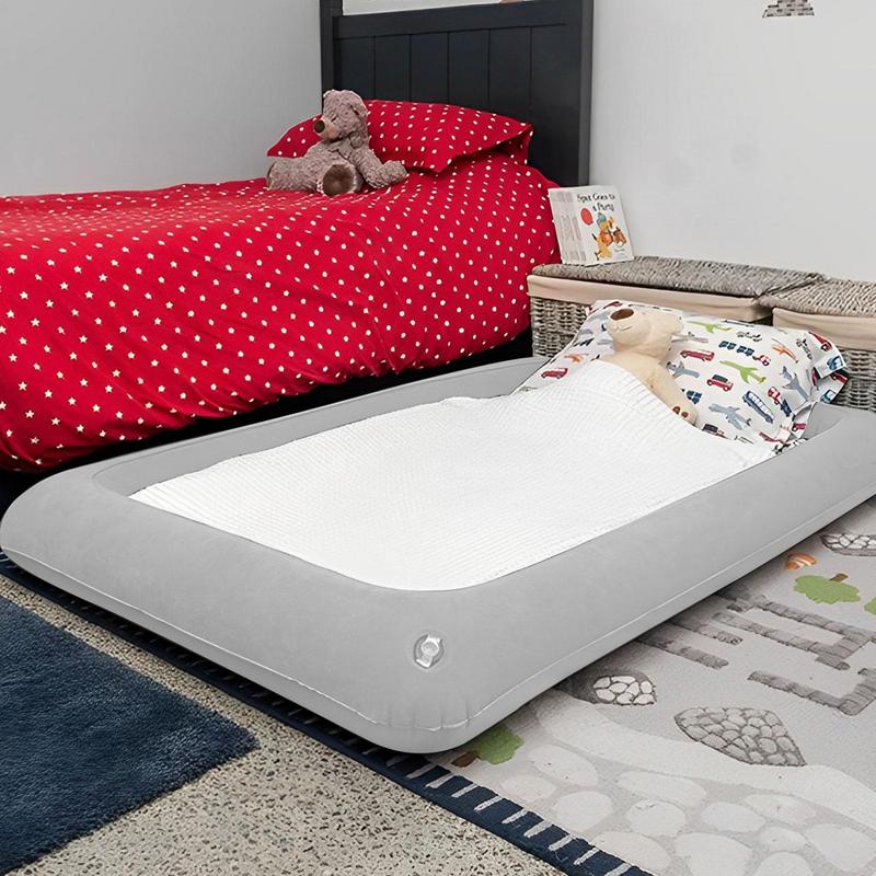 Baby Inflatable Travel Bed Air Mattresses Car Rear Folding Kid Sleeping Bed High-Speed Rail Plane Outdoor Travel Accessories