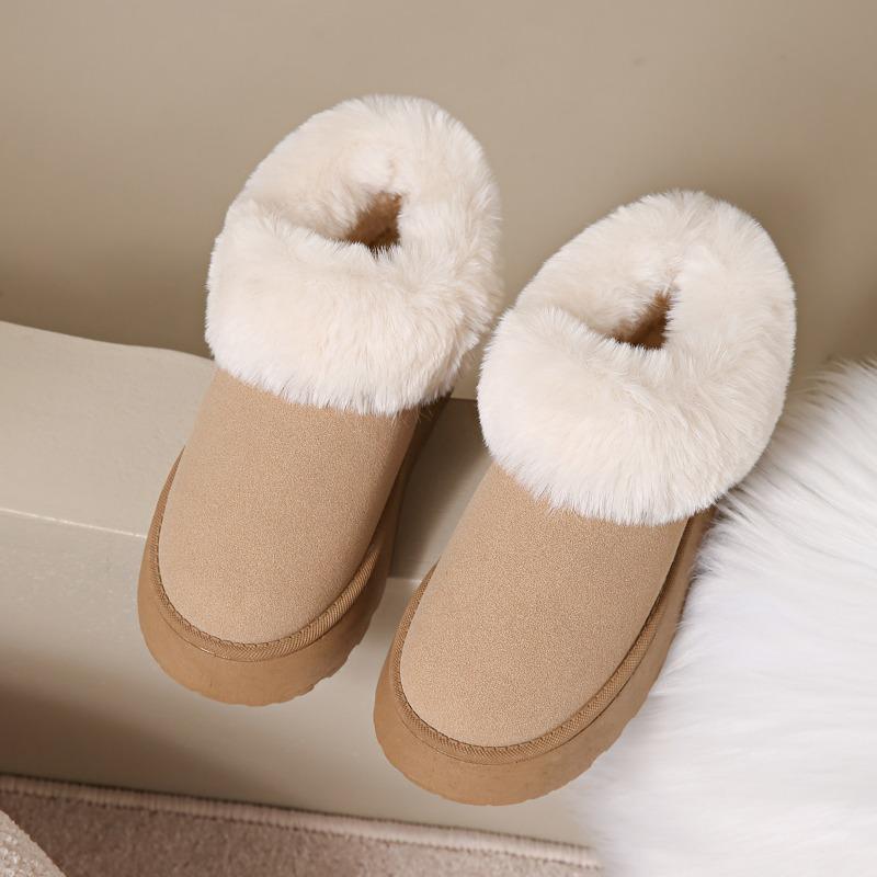 Snow Boots, Women's Shoes, Large-sized Home Warm Cotton Boots Are Bestsellers
