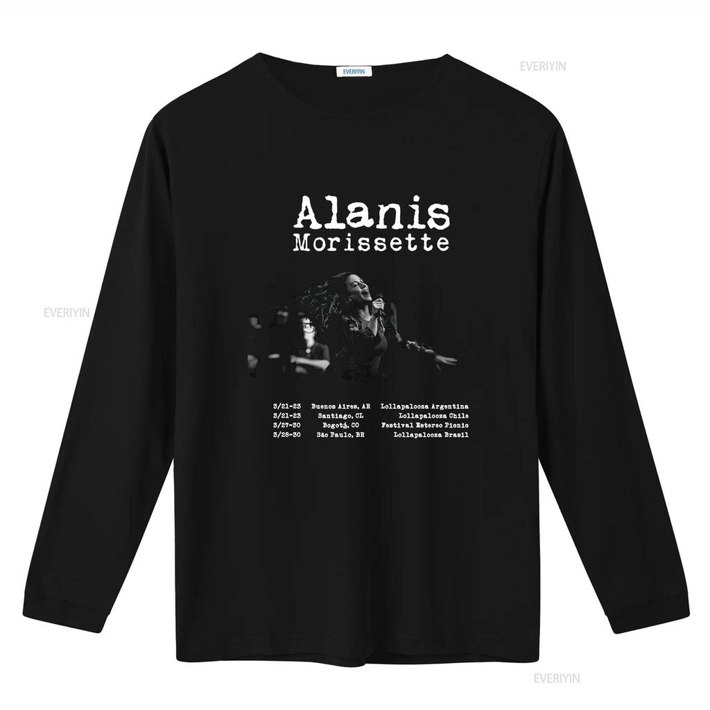 NEW Popular Alanis Morissette Tour For Fan s to XL T shirt BF vintage Washed homme designer clothes Stretched Stylish