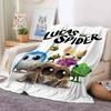 Cartoon Cute Lucas the Spide Blanket Soft and Skin Friendly For Couch Bed Napping Bedspread All Seasons Comforter