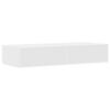 Bed Drawers White 100 x 36.5 x 16.5 cm Particleboard