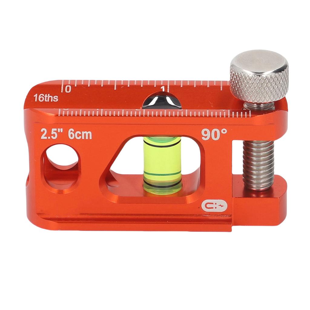 Mini Level Ruler 2.5 Inch Accurate Solid Cast Aluminium Compact Magnetic Spirit Level Ruler for