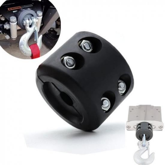 Offroad Truck ATV Winch Cable Hook Stop Block Rubber Cushion Stopper Heavy Duty