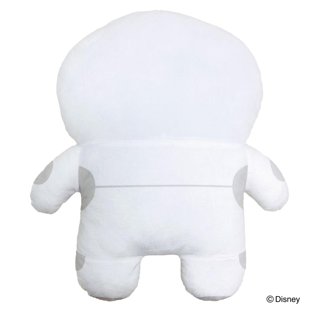 MORIPiLO Disney Baymax Hugging Pillow Microfiber Plush Nap Disney by Morishita Pillows (Flat Pillow) - Skin-friendly Fabric, Toy, Pillow, White,