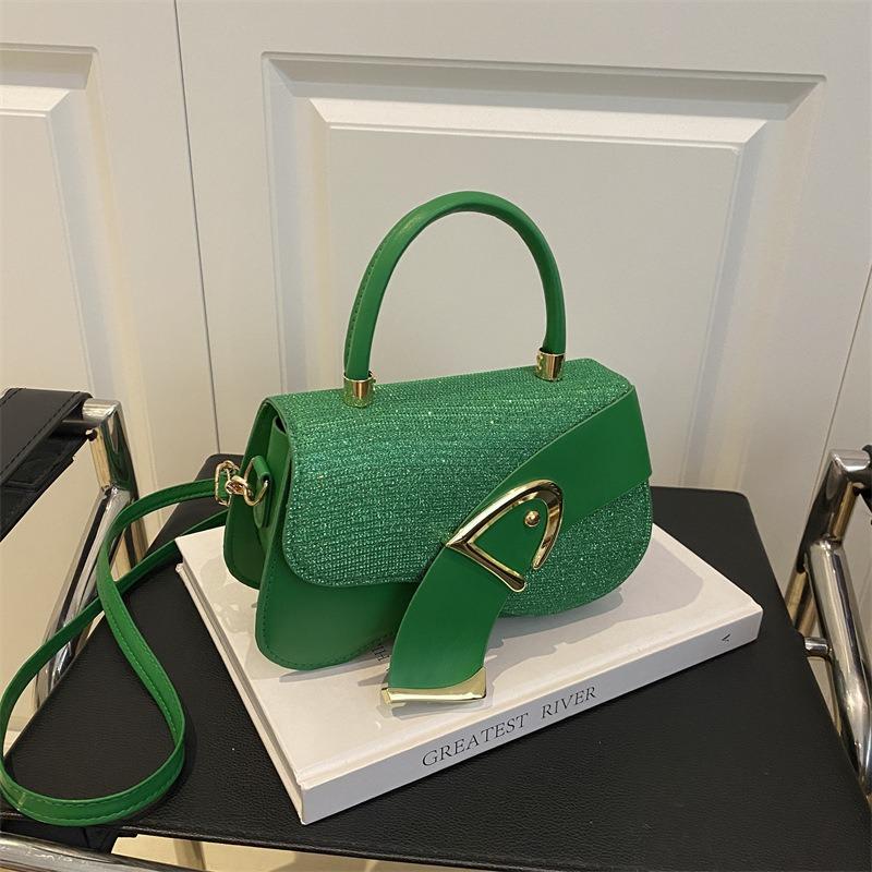 Fresh Casual Fashion Small Square Bag Women's Summer Versatile Commuter Shoulder Bag Fashion Messenger Bag