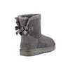 UGG Mini Bailey Bow II Boot Grey (Womens) Women Sneakers 1016501-GREY
