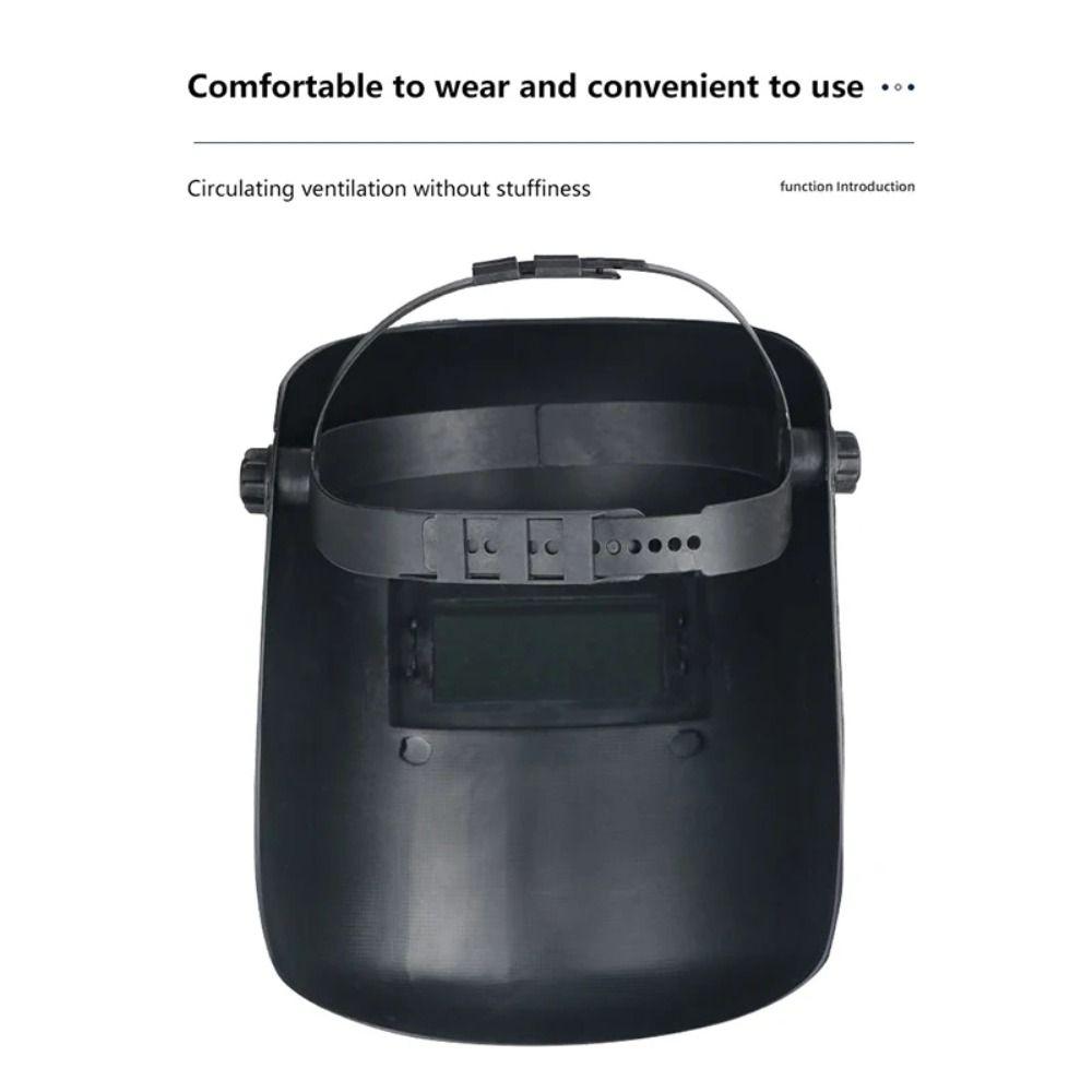 Flip Cover Electric Welding Mask Head-Mounted Welding Mask Portable Protective Mask