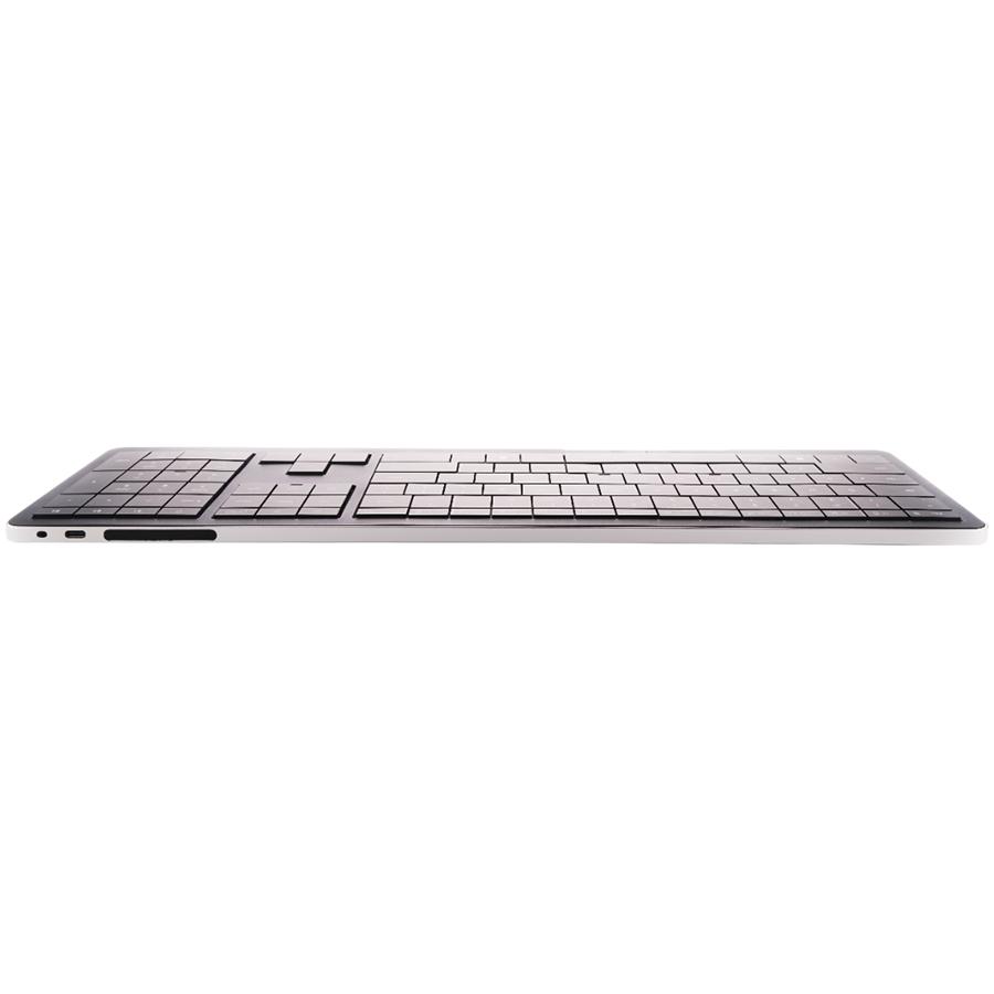 Clvx 1 Klawiatura Bezprzewodowa, Dotykowa, Rgb, Układ Windows, Kompatybilna Także Linux/Macos, Macbook, Imac, Ipad, Apple Tv