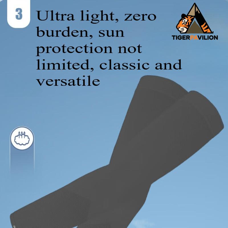 Ice Sleeves Ice Silk Sun Protection Sleeves Summer Basketball Sports Running Arm Guard Driving Fishing Long Sunshade
