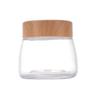 Transparent Round Honey Dispensing Glass Bottle