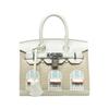 Platinum Women's Crocodile Pattern Color Block Handbag - European & American Fashion